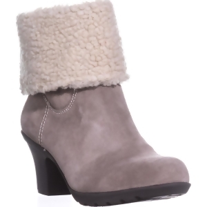 Womens Anne Klein Heward Cuffed Ankle Winter Boots Taupe/Taupe - 8.5 US