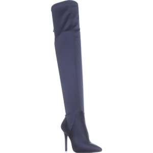 Womens Jessica Simpson Lessy Over-The-Knee Pull On Boots Midnight - 8 US