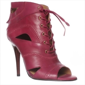 Womens Nine West Acomplise Lace Up Ankle Boots Purple - 5.5 US
