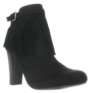 Womens Mg35 Persia Fringe Dress Ankle Boots Black - 11 US