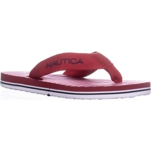 Womens Nautica Fair Water Flat Flip Flop Sandals Red - 6 US / 36 EU