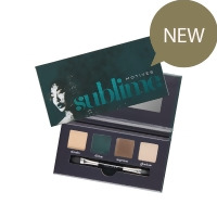 Motives® Sublime Eye Shadow Palette - Includes four pressed eye shadows and one dual-ended applicator
