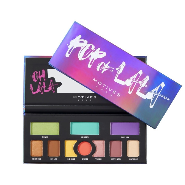 Motives® LALA Pop of LALA Pressed Pigment Palette - SPECIAL - Includes ten pressed pigments