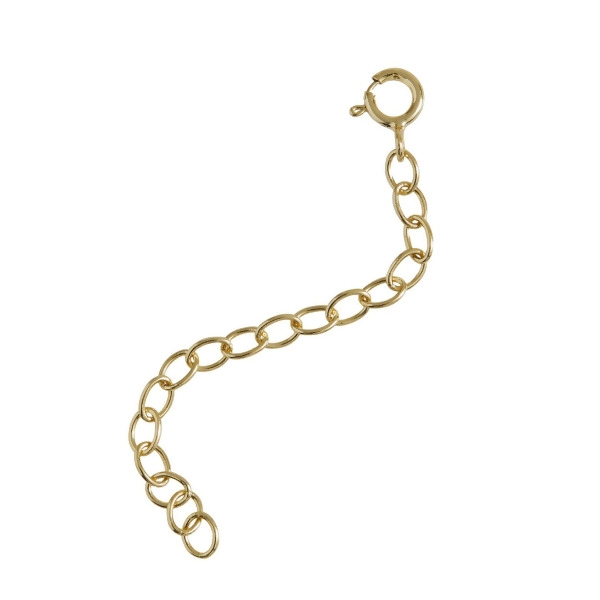 2” EXTENDER CHAIN FOR NECKLACE - Gold