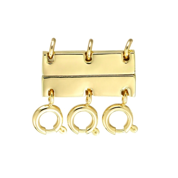 MAGNETIC LAYERING CLASP - Gold