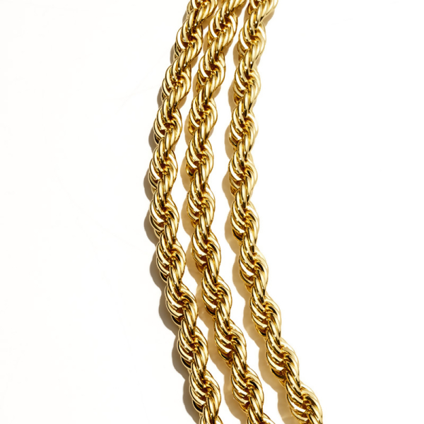 PHOENIX – 6 mm Rope Chain - Gold