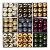 150 Medium black forest shatterproof baubles 150 Medium black forest shatterproof baubles
