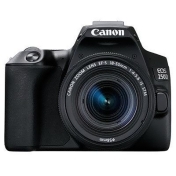 Canon EOS 250D Digital SLR Camera with 18-55mm IS STM Lens - Black Canon EOS 250D Digital SLR Camera with 18-55mm IS STM Lens - Black
