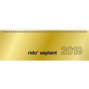 Rido Ide Wide desk planner 2019 703612191 30.5 x 10.5 cm 1 week/2 pages 1 pc(s) Rido Ide Wide desk planner 2019 703612191 30.5 x 10.5 cm 1 week/2 pages 1 pc(s)
