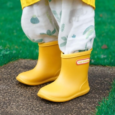 Treegrandpa 兒童雨鞋-黃色 