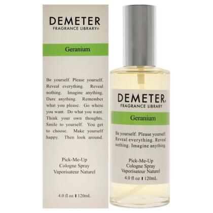 Geranium by Demeter for Women - 4 oz Cologne Spray