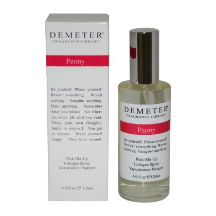 Peony by Demeter for Unisex - 4 oz Cologne Spray