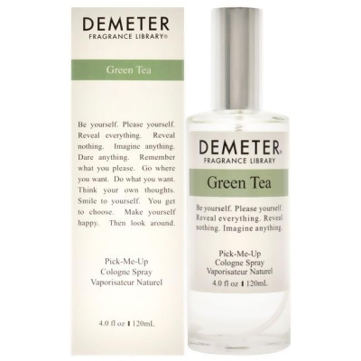 Green Tea by Demeter for Unisex - 4 oz Cologne Spray 