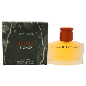 Roma by Laura Biagiotti for Men - 2.5 oz Edt Spray - All