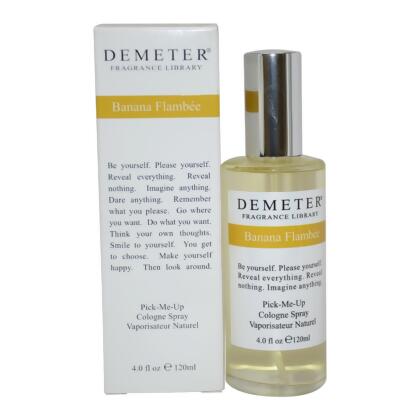 Banana Flambe by Demeter for Women - 4 oz Cologne Spray