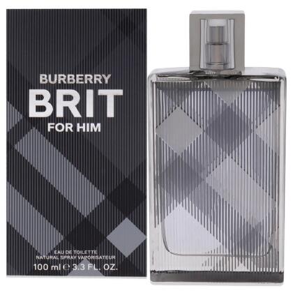 Burberry Brit by Burberry for Men - 3.3 oz EDT Spray 