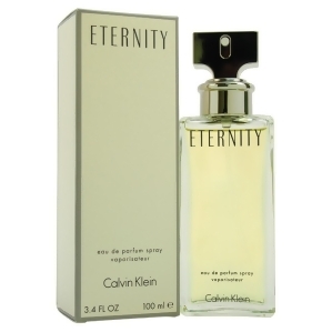Eternity by Calvin Klein for Women 3.4 oz Edp Spray - All