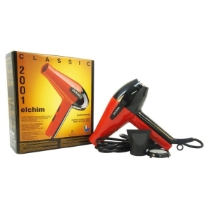 2001 Classic Hair Dryer Red/Black by Elchim for Women 1 Pc Hair Dryer - All