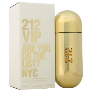 212 Vip by Carolina Herrera for Women 2.7 oz Edp Spray - All