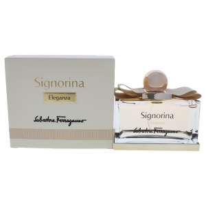 Signorina Eleganza by Salvatore Ferragamo for Women 3.4 oz Edp Spray - All