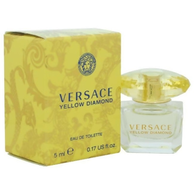 Versace Yellow Diamond by Versace for Women - 0.17 oz EDT Splash (Mini) 