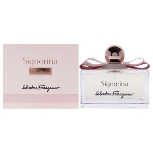 Signorina by Salvatore Ferragamo for Women 3.4 oz Edp Spray - All