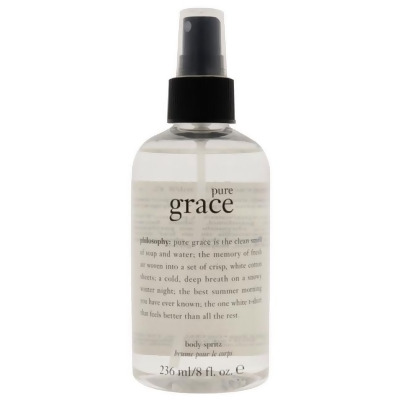 Pure Grace Body Spritz by Philosophy for Women - 8 oz Body Spray 