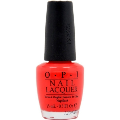 Nail Lacquer - # NL L64 Cajun Shrimp by OPI for Women - 0.5 oz Nail Polish 