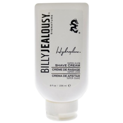 Hydroplane Super-Slick Shave Cream by Billy Jealousy for Men - 8 oz Shave Cream 