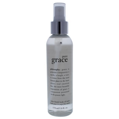 Pure Grace Satin-Finish Body Oil Mist by Philosophy for Unisex - 5.8 oz Oil Mist 