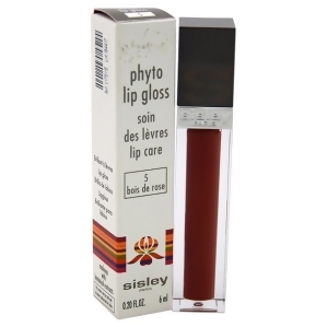 Phyto Lip Gloss # 5 Bois de Rose by Sisley for Women 0.2 oz Lip Gloss - All