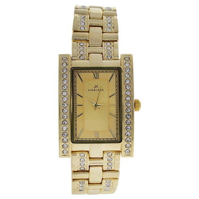 2060L-GG Gold Stainless Steel Bracelet Watch by Kim & Jade for Women - 1 Pc Watch