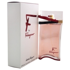 F by Salvatore Ferragamo for Women 3 oz Edp Spray - All