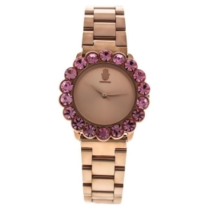 Mshscrg-2 Scarlett Rose Gold Stainless Steel Bracelet Watch by Manoush for Women 1 Pc Watch - All