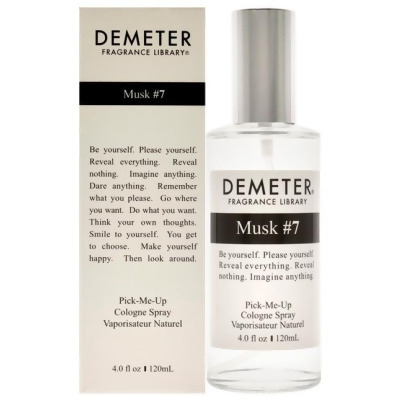 Musk #7 by Demeter for Women - 4 oz Cologne Spray 
