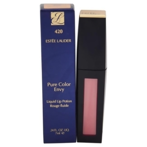 Pure Color Envy Liquid Lip Potion # 420 Fragile Ego by Estee Lauder for Women 0.24 oz Lip Gloss - All