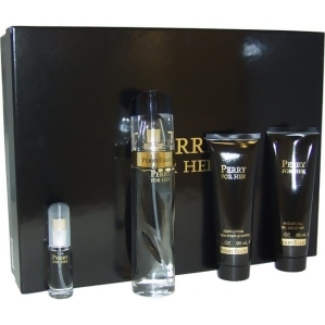UPC 844061000124 product image for Perry Black by Perry Ellis for Women 4 Pc Gift Set 3.4oz Edp Spray 3oz Body  | upcitemdb.com
