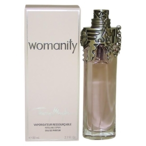 Womanity by Thierry Mugler for Women 2.7 oz Edp Spray Refillable - All