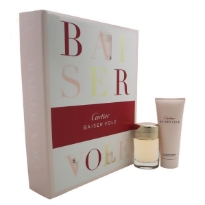 EAN 3432240034656 product image for Baiser Vole by Cartier for Women 2 Pc Gift Set 1.6oz Edp Spray 3.3oz Shower Gel  | upcitemdb.com