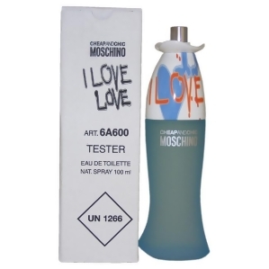 EAN 8011003993642 - I Love Love By Moschino Edt Spray 3.4 Oz *Tester