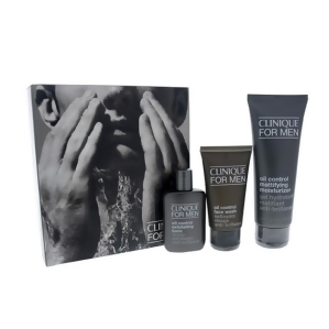 UPC 020714734725 product image for Great Skin for Him Oil Control by Clinique for Men 3 Pc Kit 1.7oz Oil Control  | upcitemdb.com