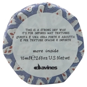 This Is A Strong Dry Wax by Davines for Unisex 2.69 oz Wax - All