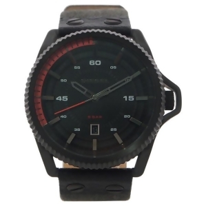 Dz1728 Rollcage Black Dial Stainless Steel Fabric Watch by Diesel for Men 1 Pc Watch - All