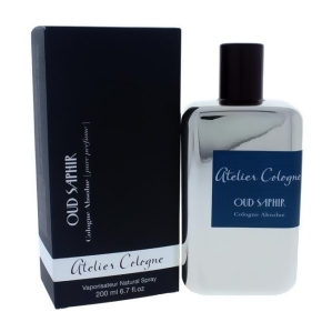 Oud Saphir by Atelier Cologne for Unisex 6.7 oz Cologne Absolue Spray - All