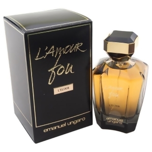 Lamour Fou LElixir by Emanuel Ungaro for Women 3.4 oz Edp Spray - All