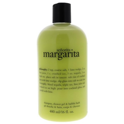 Senorita Margarita by Philosophy for Unisex - 16 oz Shampoo, Shower Gel and Bubble Bath 