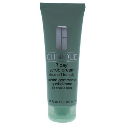 7 Day Scrub Cream Rinse Off Formula by Clinique for Unisex - 3.4 oz Scrub 