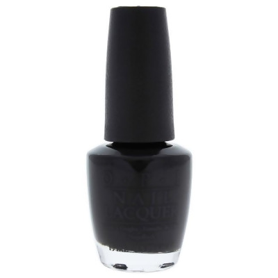 Nail Lacquer - # NL T02 - Black Onyx by OPI for Women - 0.5 oz Nail Polish 