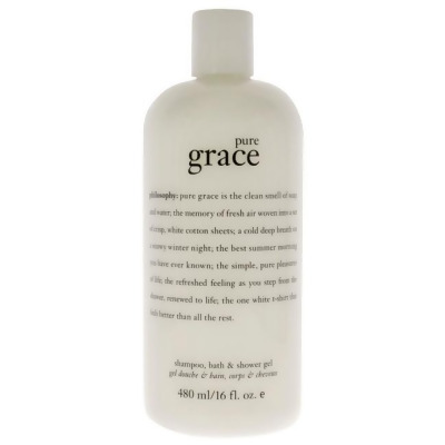 Pure Grace Shampoo, Bath Shower Gel by Philosophy for Unisex - 16 oz Shower Gel 