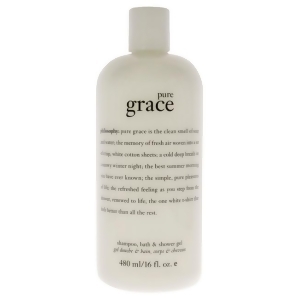 Pure Grace Shampoo, Bath Shower Gel by Philosophy for Unisex - 16 oz Shower Gel - All